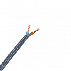 Кабель электрический декоративный 2х0.75мм<sup>2</sup> черный