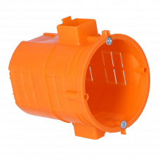 Коробка-подрозетник 60мм с шурупом