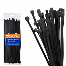 Хомуты 2.5х100мм 100шт. черный Wadfow WTEB510025