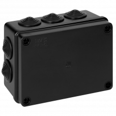 Коробка распределительная 150х110х70мм 10 входов черный UV IP65 Orno