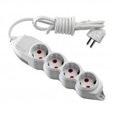 Удлинитель 2м на 4 розетки с заземлением Orion 
