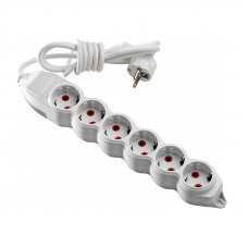 Удлинитель 5м на 6 розеток с заземлением Orion 
