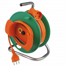 Удлинитель-катушка на 1 розетку 15м  Polypool