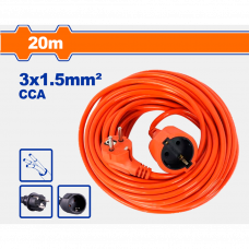 Удлинитель 1 розетка 20м WEJAG05