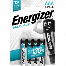 Батарейки AAA Energizer Max Plus 4шт.
