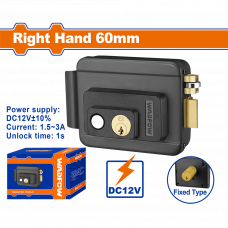 Замок электромеханический 1.5-3A 130х105х40мм Wadfow WKLZ521
