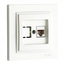 Розетка компьютерная RJ45 CAT6 Despina 102-190005-125