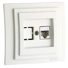 Розетка компьютерная RJ45 CAT6 Larissa 103-191905-125