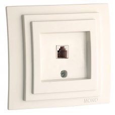 Розетка телефонная 623K CAT3 Larissa 103-010105-124