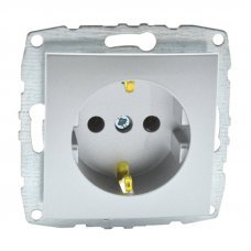 Розетка с заземлением Despina 500-002121-117