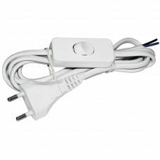 Вилка с кабелем/выключатель 2м US-1KV IEK