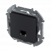 Розетка компьютерная RJ45 CAT5E антрацит 673833 Inspiria 