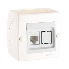 Розетка компьютерная RJ45 CAT6 Octans 104-010104-125