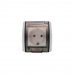 Розетка с заземлением/крышкой Octans 154-020007-117