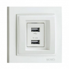 Розетка 2xUSB Despina 102-190005-178