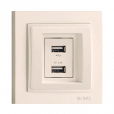 Розетка 2xUSB Despina 102-010005-178