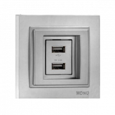 Розетка 2xUSB Despina 102-212105-178