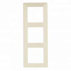 Рамка 3 поста 754043 слоновая кость Valena Life 