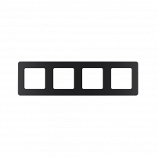 Рамка 4 поста 673963 Inspiria антрацит
