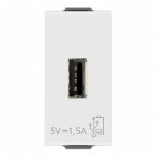 Розетка USB 1 модуль Neve