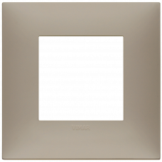 Рамка модульная 2M серый матовый Neve Vimar