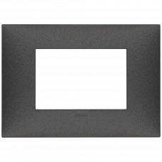 Рамка модульная 3M карбон матовый Neve Vimar