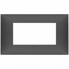 Рамка модульная 4M карбон матовый Neve Vimar