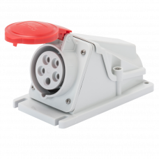 Вилка промышленная 32A 3P+N+E 400V IP44 GW62493