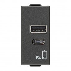 Розетка USB + Type-C+A Neve Up