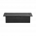Розетка  на 2 поста schuko USB-A USB-C черный Orno