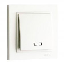 Выключатель с подсветкой 1 клавишный Despina 102-190025-101