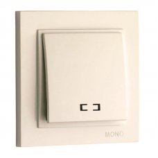 Выключатель с подсветкой 1 клавишный Despina 102-010025-101