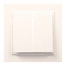 Выключатель 2 клавишный Despina 102-010025-102