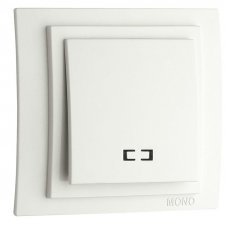 Выключатель с подсветкой 1 клавишный Larissa 103-191925-101