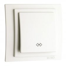 Выключатель перекрестный 1 клавишный Larissa 103-191925-112