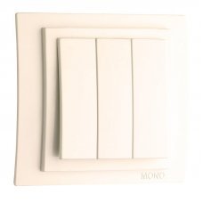 Выключатель 3 клавишный Larissa 103-010122-114