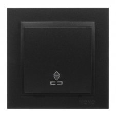 Выключатель проходной 1 клавишный с подсветкой Despina 102-202025-110