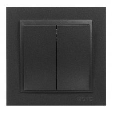 Выключатель 2 клавишный Despina 102-202025-102