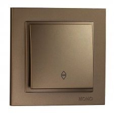 Выключатель проходной 1 клавишный Despina 102-232325-109