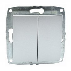 Выключатель 2 клавишный 500-002125-102