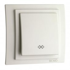 Выключатель перекрестный 1 клавишный Larissa 103-010125-112