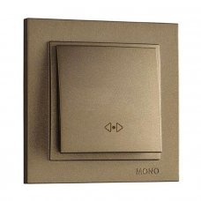 Выключатель перекрестный 1 клавишный Despina 102-232325-112