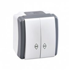 Выключатель проходной 2 клавишный Octans 154-020001-111