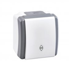 Выключатель проходной 1 клавишный Octans 154-020001-109