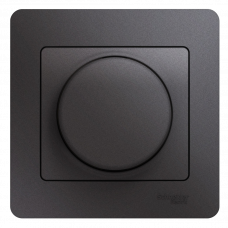 Диммер 300W графит Glossa 