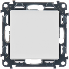 Выключатель 1 клавишный 752401 белый Valena Life