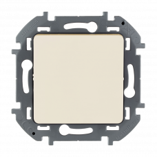 Выключатель промежуточный 1 клавишный 673681 бежевый Inspiria