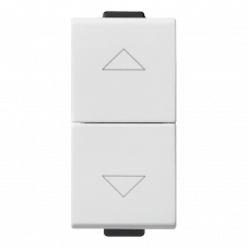 Выключатель управления жалюзи/ролеты 1 модуль Neve