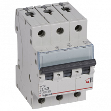 Выключатель автоматический 3P C 40A 6kA TX³ 404060
