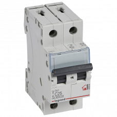 Выключатель автоматический 2P C 25A 6kA TX³ 404044